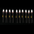 10Pcs Neon Light Bulbs 4x10mm 5x13mm 220V | Main Power Indicator with Built-in Resistor