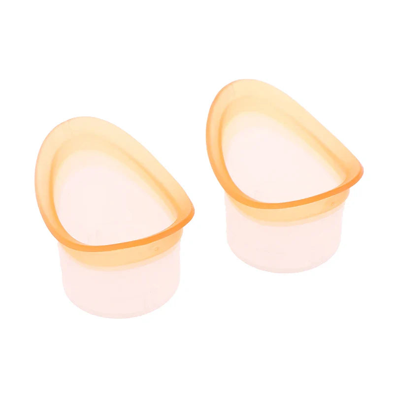 2pcs Silicone Eyewash Cup | Soft Reusable Eye Bath Cup for All Ages