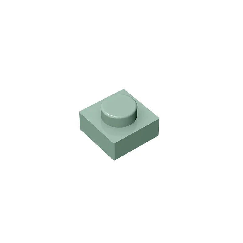 Gobricks GDS-501 Plate 1 x 1 | Compatible Building Block for Creative Builds