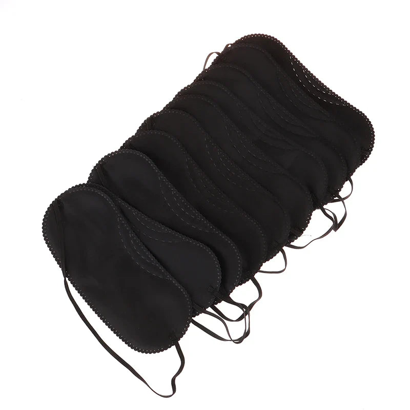 Sleep Eye Mask for Men Women | 10 Pack Travel Eyeshade