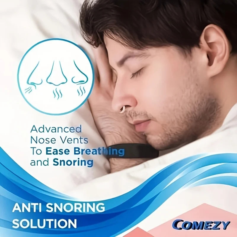 3Pcs Silicone Sleeping Nasal Dilator | Natural Anti-Snoring Aid for Better Sleep
