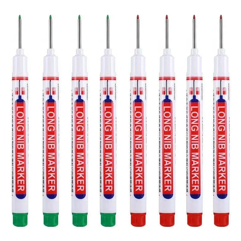20mm Long Nib Markers for Deep Hole Marking | BSIDE Multi-Purpose Pen Set