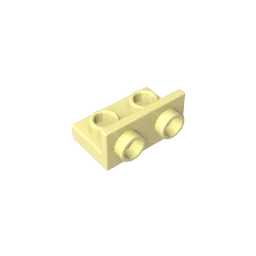 Gobricks GDS-643 Bracket 1 x 2 - 1 x 2 Inverted | Compatible Building Block for Lego 99780