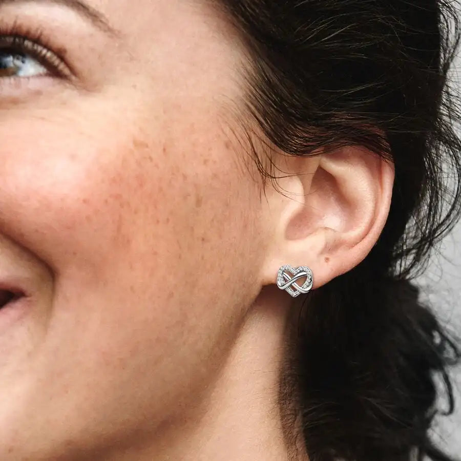 925 Silver Double Hoop Snowflake Ginkgo Stud Earrings | DIY Jewelry Gift for Women