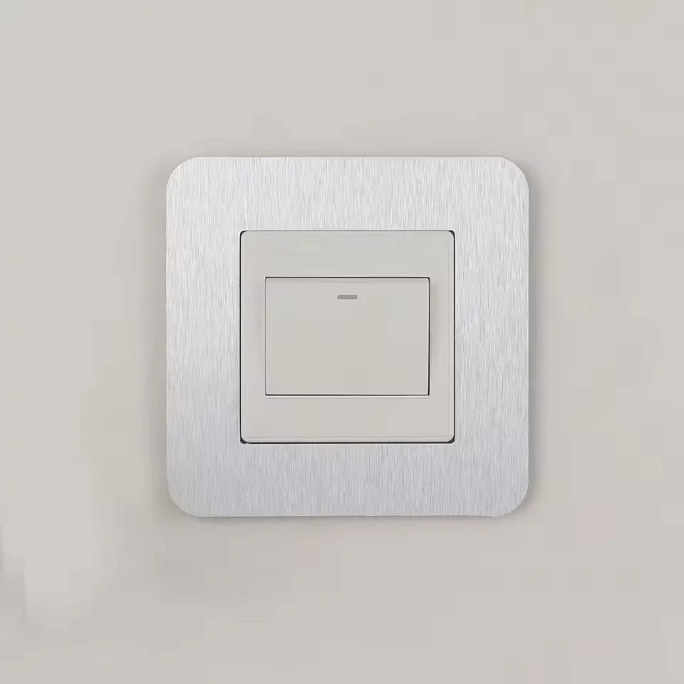1pc Switch Protective Cover Outlet Wall Sticker Simple Anti-Dirty Buckle Type | Home Decor