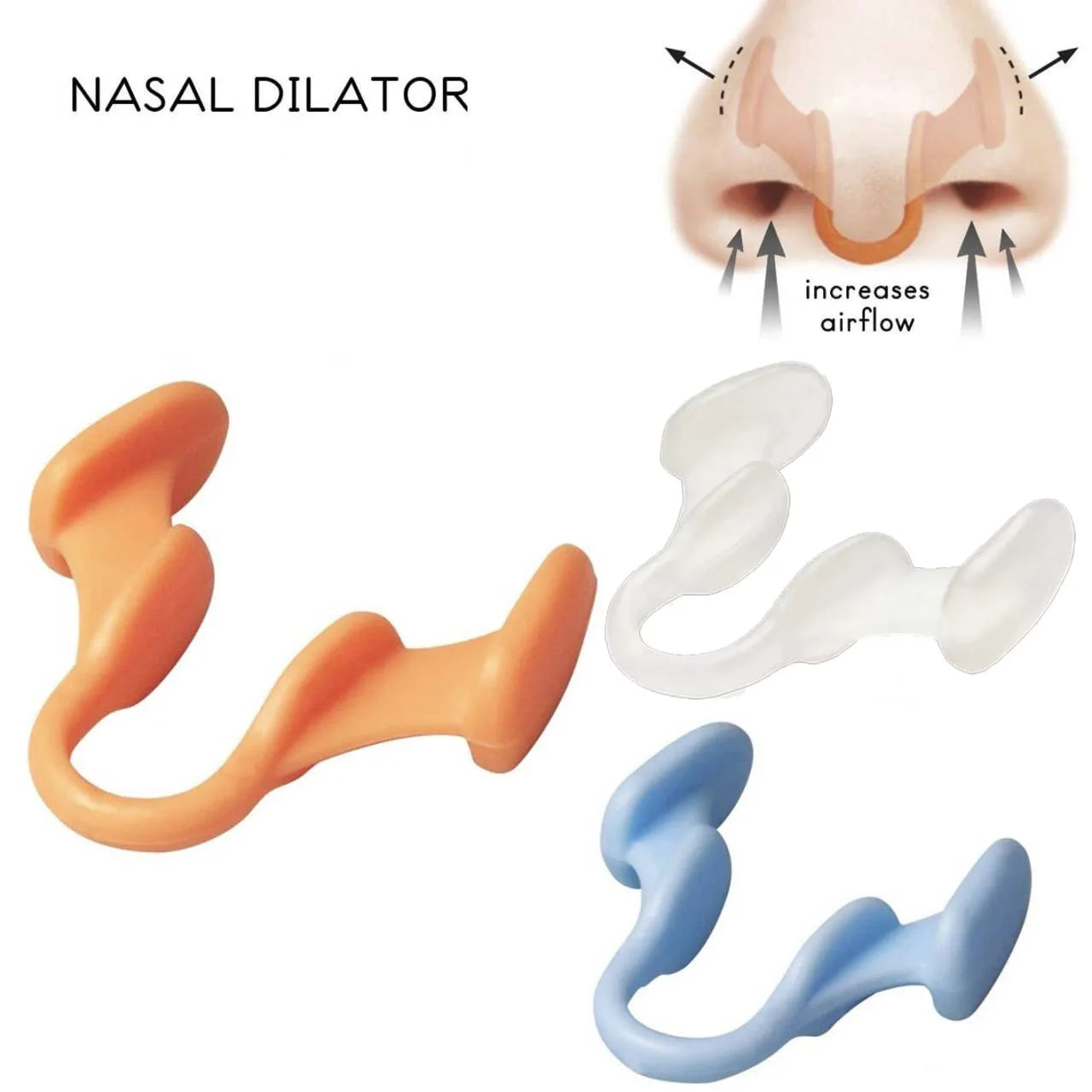 Anti Snoring Nose Clip | Silicone Snoring Prevention Device for Better Sleep