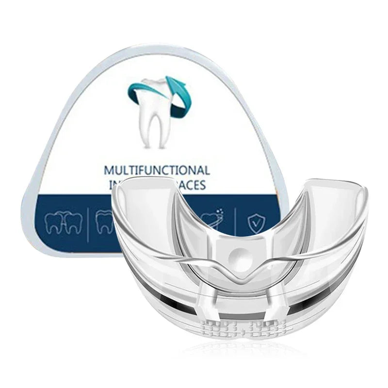 3 Stages Dental Orthodontic Braces Teeth Retainer | Anti Snoring Mouth Guard for Bruxism