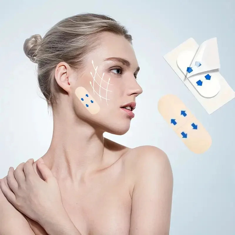 200pcs Invisible Lifting Face Stickers | V-Shape Face Lift Patches