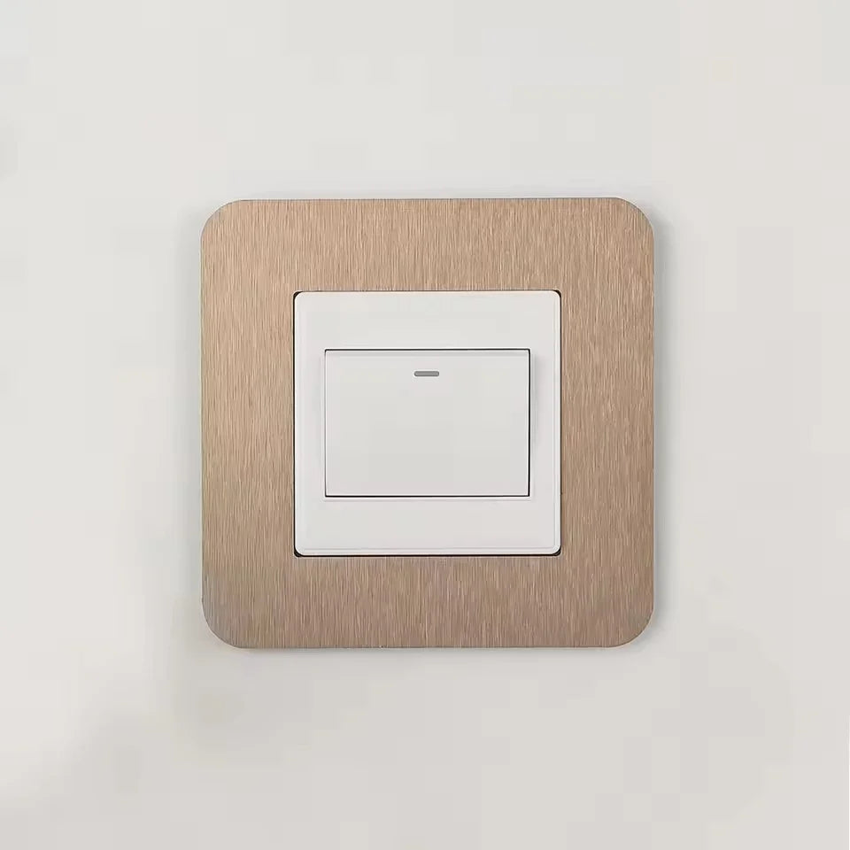 1pc Switch Protective Cover Outlet Wall Sticker Simple Anti-Dirty Buckle Type | Home Decor