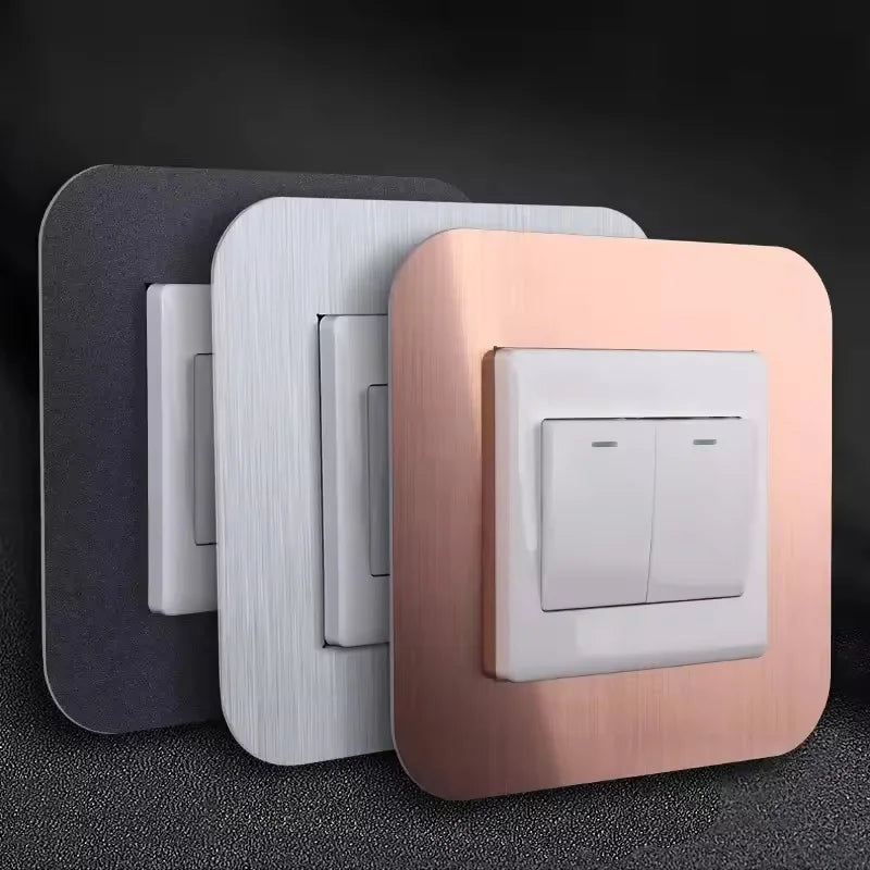 1pc Switch Protective Cover Outlet Wall Sticker Simple Anti-Dirty Buckle Type | Home Decor