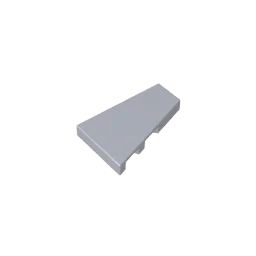 Gobricks GDS-M540 Tile Special 2 x 3 Pentagonal (right) | Compatible Building Block Piece