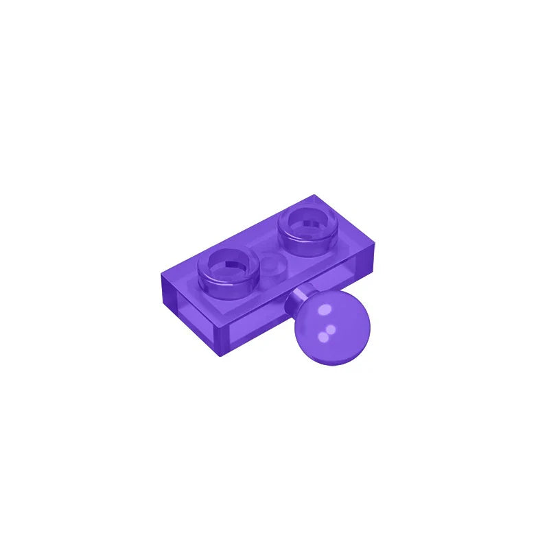 Plate, Modified 1 x 2 with Tow Ball on Side | Gobricks Building Block