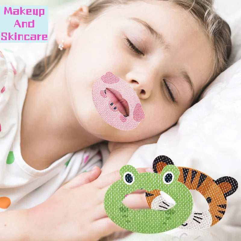Children Anti-Snoring Stickers | 30-Pack Mouth Breathing Correction Patches for Kids