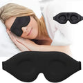 3D Contoured Sleep Mask | Light Blocking Eye Cover for Men and Women