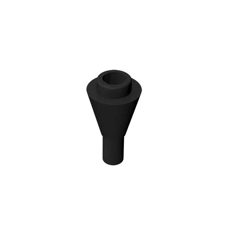Gobricks GDS-1138 Cone 1 x 1 Inverted with Bar | Building Block for DIY Creations