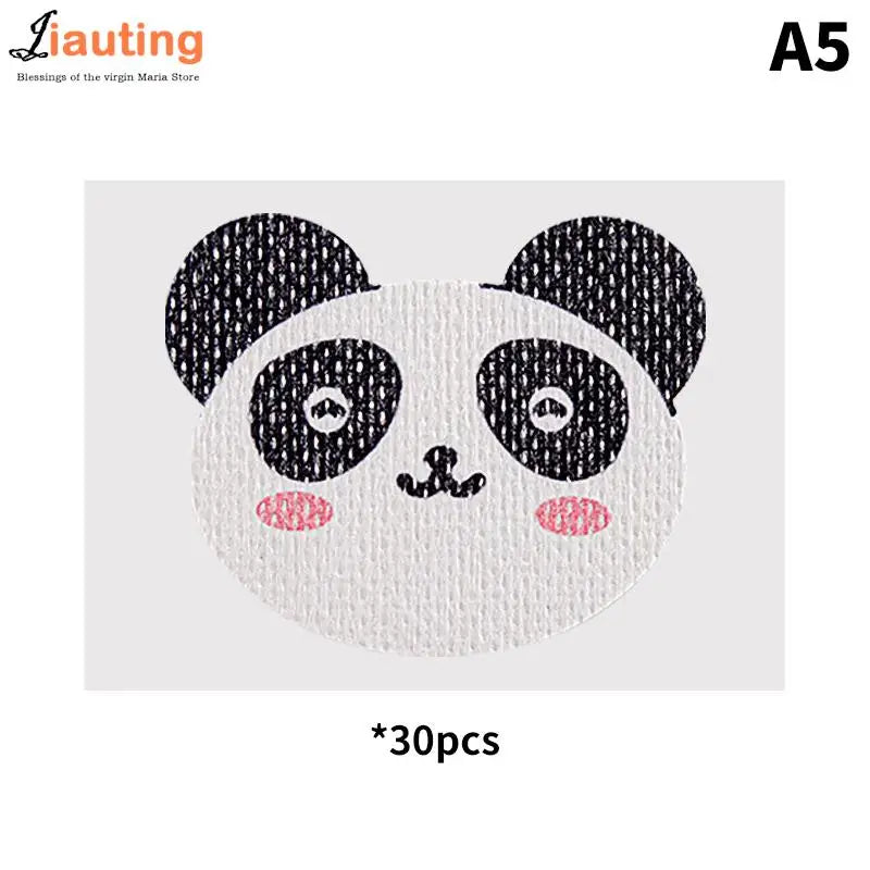 Children Cartoon Night Sleep Mouth Tape | Anti-Snoring Stickers for Nasal Breathing