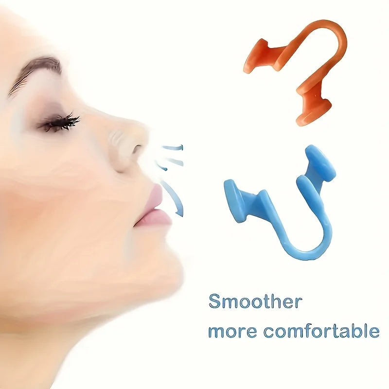 Anti-Snoring Nose Clip Device | 3-Color Sleep Aid Solution