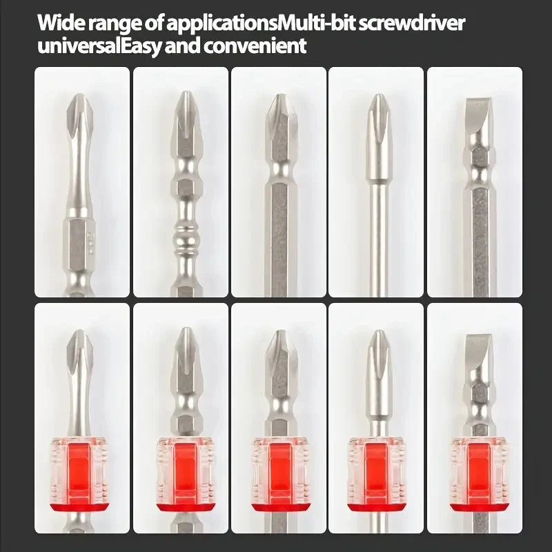Magnetizer and Demagnetizer for Screwdriver Bits | 1/4 Inch Magnetic Tool Set