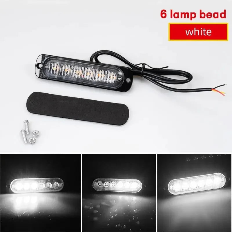 1X Truck LED Strobe Warning Light | Amber Grille Flashing Light Bar