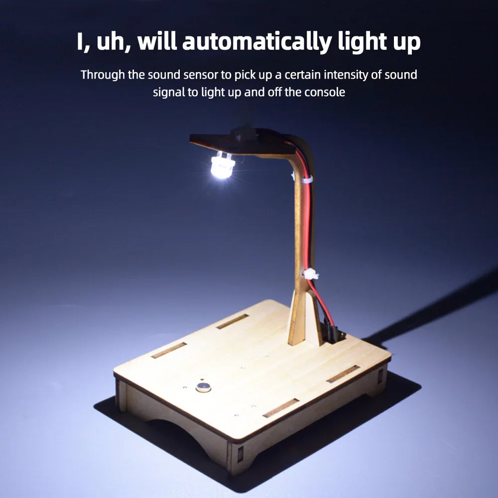 DIY Voice Sensor Lamp Science Kit | STEM Educational Toy