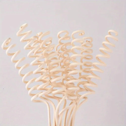 10Pcs Plant Curved Rattan Sticks | Reed Diffuser Replacement Sticks for Home Fragrance