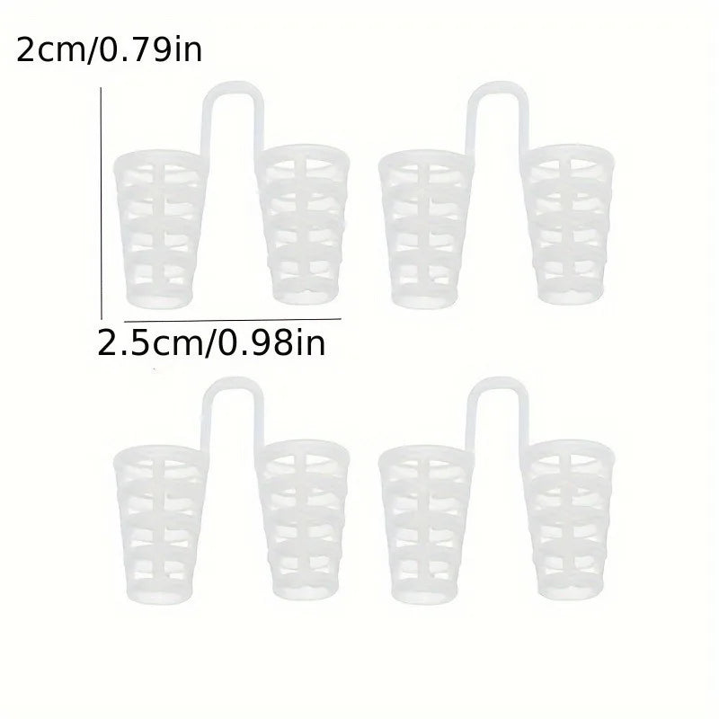 Nasal Dilators for Snoring | Soft Silicone Nose Vents for Better Breathing