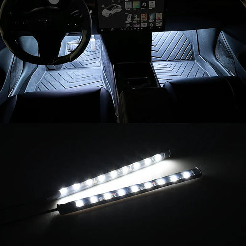 12V Car Interior Ambient Mood Light | 9 LED USB Atmosphere Lamp for Auto