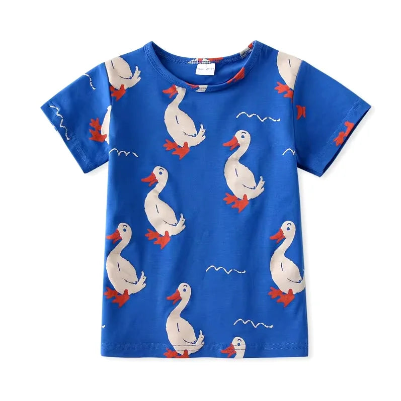 Kids Cotton Sweatshirt | Unisex Cartoon Top for Toddlers