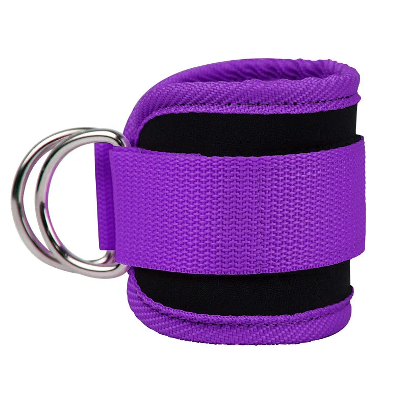 Ankle Strap for Cable Machine | Adjustable D Ring Leg Workout Cuff