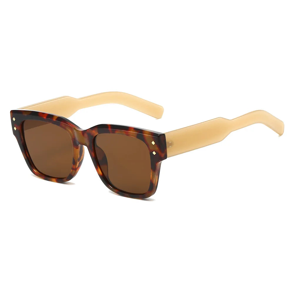 Classic Square Sunglasses UV400 | Unisex Fashion Shades