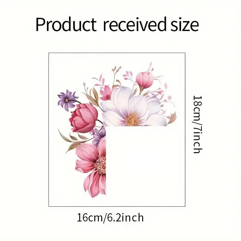 Flower Switch Sticker Decorative Wall Stickers | Waterproof Vinyl Wall Decor