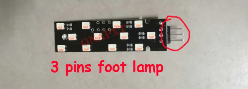 BMW Footwell Light 3-Pin Orange Blue Ambient Lamp | Interior LED Upgrade for 1 2 3 4 5 Series F30 F32 F36 F10 F11 F18