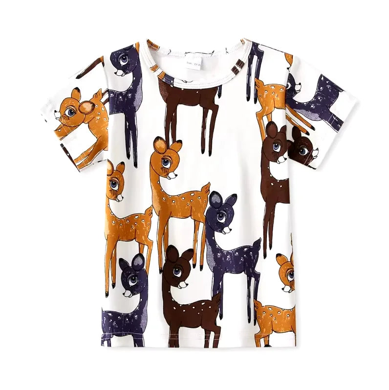 Kids Cotton Sweatshirt | Unisex Cartoon Top for Toddlers
