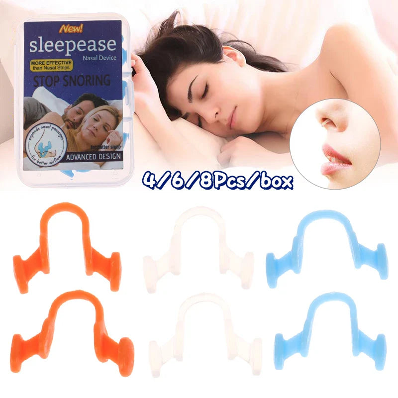 Anti Snore Nasal Dilator | Silicone Nose Clip for Better Sleep