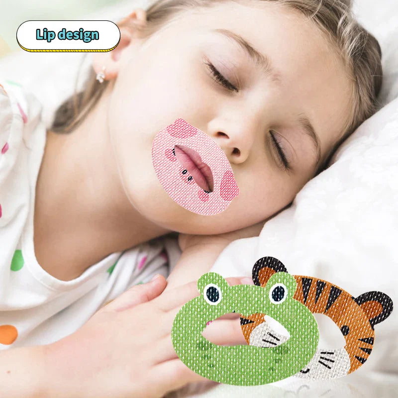 Children Anti Snoring Stickers | 30 Pack Mouth Breathing Correction Tape