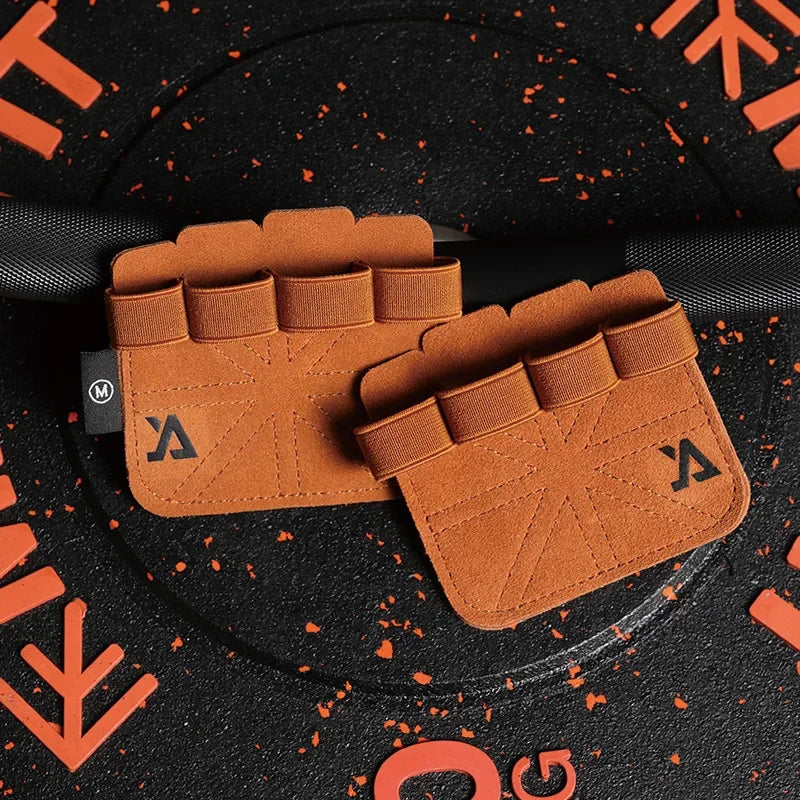 Fitness Gloves for Weightlifting | Cowhide Hand Support for Gym Workouts