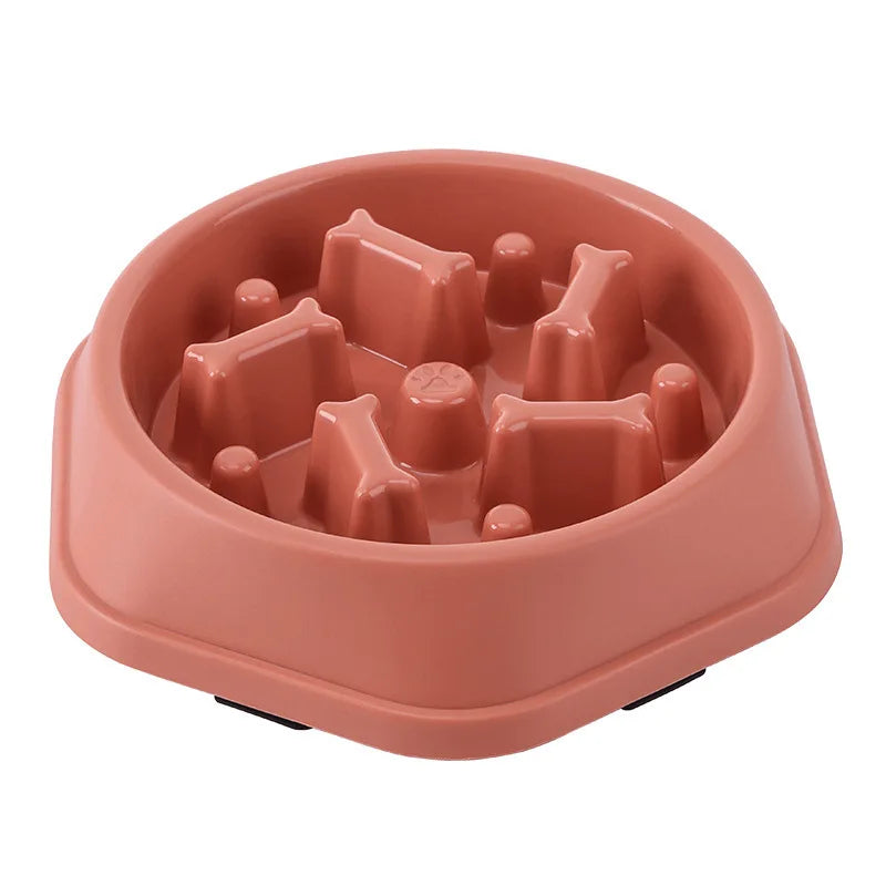 Slow Feeder Dog Bowl | Anti-Choking Puzzle Feeder for Small and Medium Dogs
