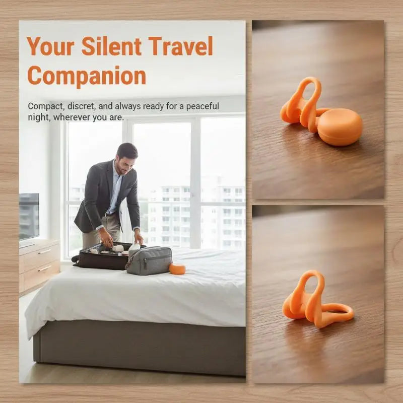Silicone Anti Snoring Nasal Dilator | Sleep Aid Nose Clip