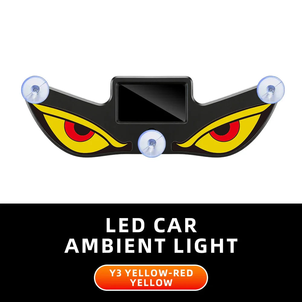 Devil’s Eye Car Warning Light | Solar and USB-C Rechargeable Safety Lamp