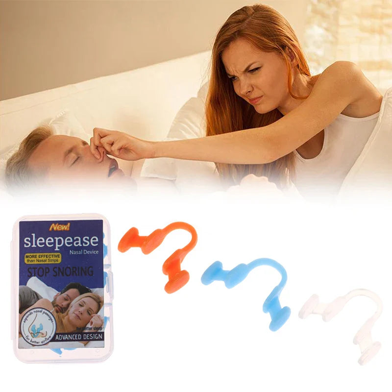 Anti Snore Nasal Dilator | Silicone Nose Clip for Better Sleep