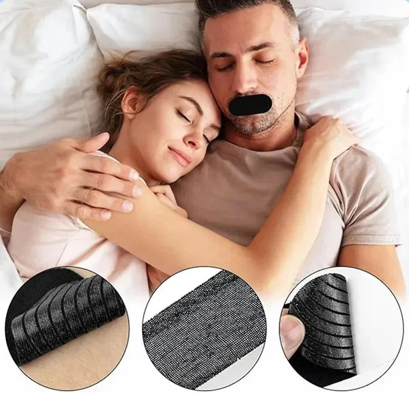 30 Pieces Skin-Colored Anti-Snoring Patches | Portable Sleep Breathing Improvement Tape