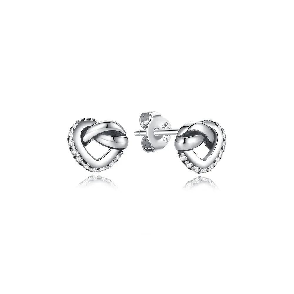 925 Sterling Silver Earrings | Women's Trendy Stud and Hoop Jewelry with Cubic Zirconia