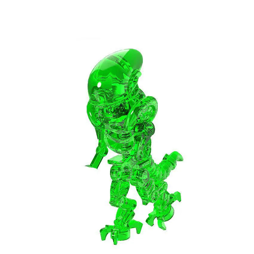 Alien Robot Monster Building Blocks | Creative Horror Movie Building Toy Set