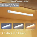 Rechargeable Sensor Night Light | 4 Sizes, 3 Color Modes, Magnetic & No Drill