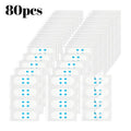 80-Piece Invisible Face Lifting Tapes | Instant V-Shape Facial Slimming Stickers