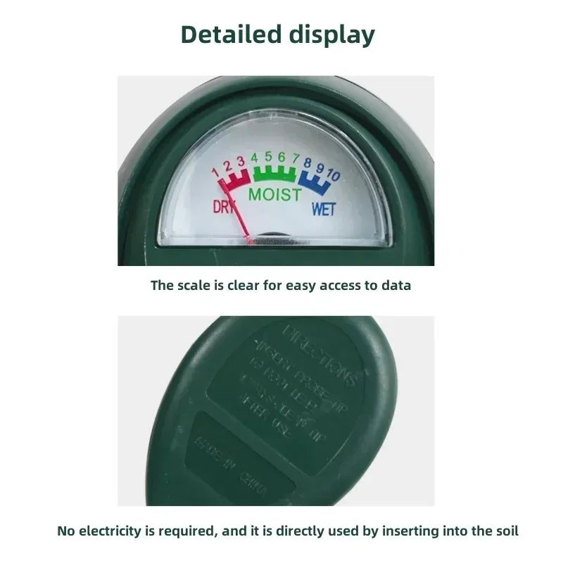 Soil Moisture Meter | Plant Water Sensor for Indoor and Outdoor Plants