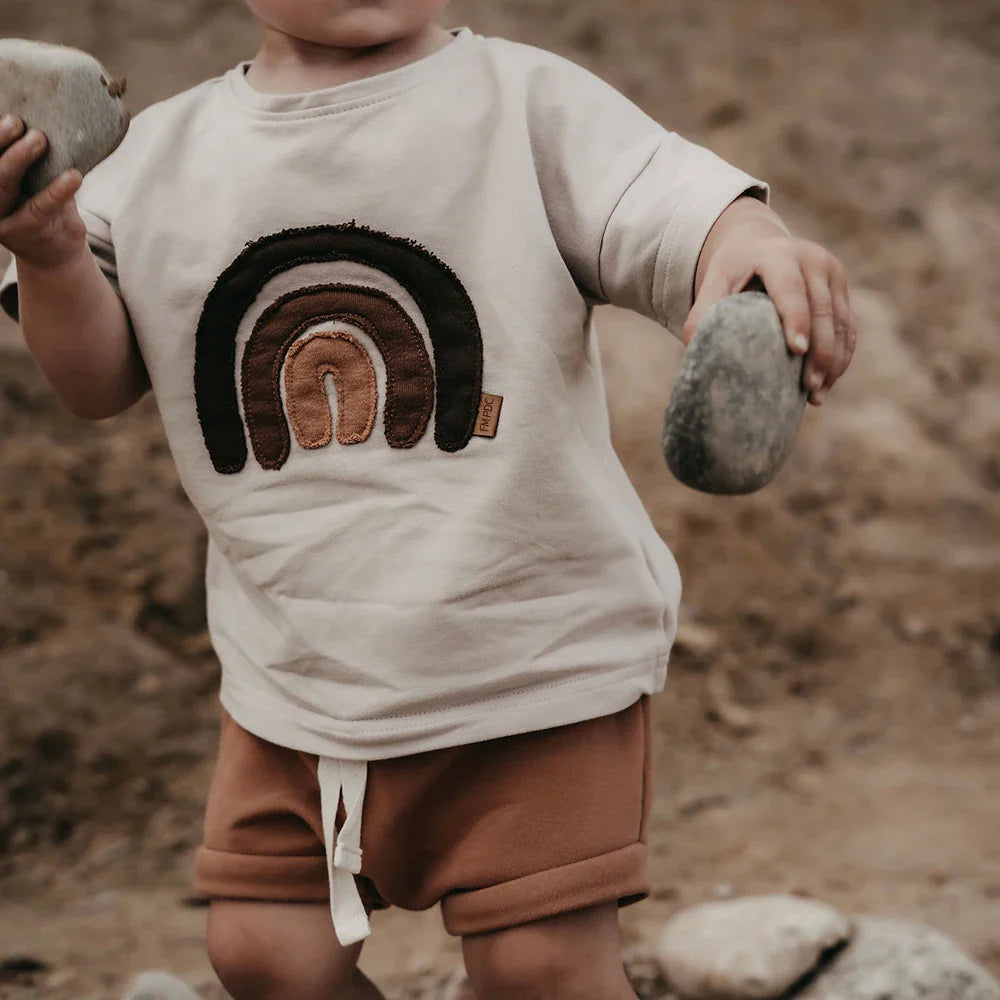 Baby Animal Print Cotton T-Shirt | Short Sleeve Top for Toddlers