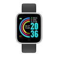 Fitness Smart Watch for Women and Men | Bluetooth Music Control Heart Rate Monitor Y68