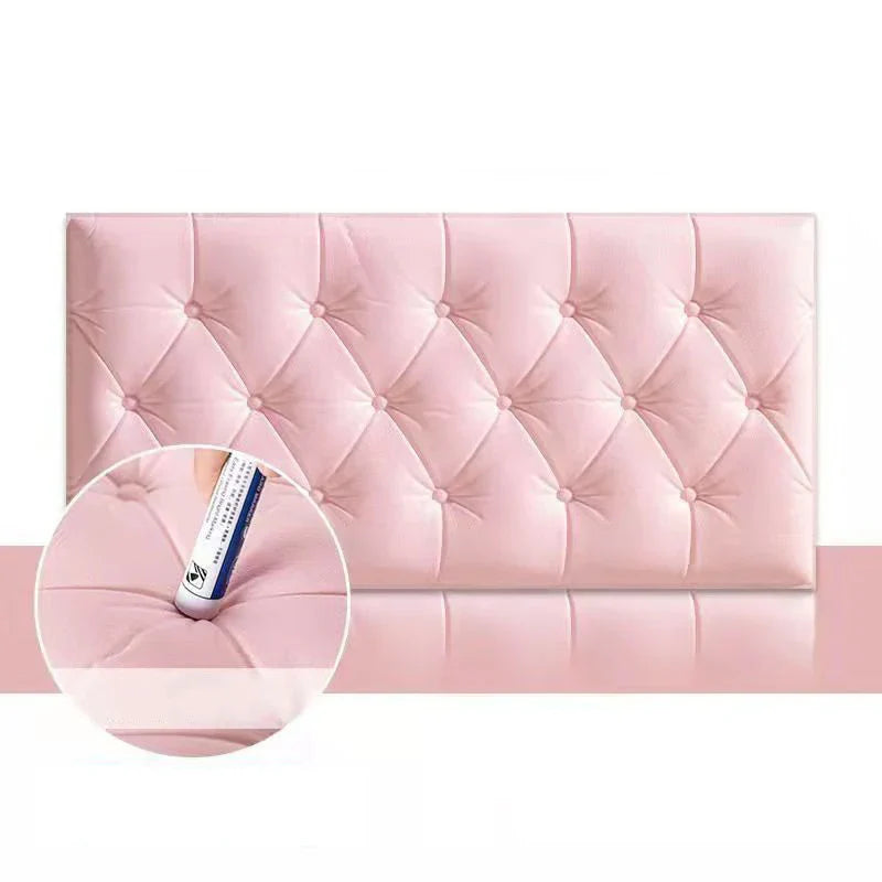 Anti-collision Foam Wallpaper Bedside Sticker | Self-adhesive Soft 3D Wall Padding for Children's Room