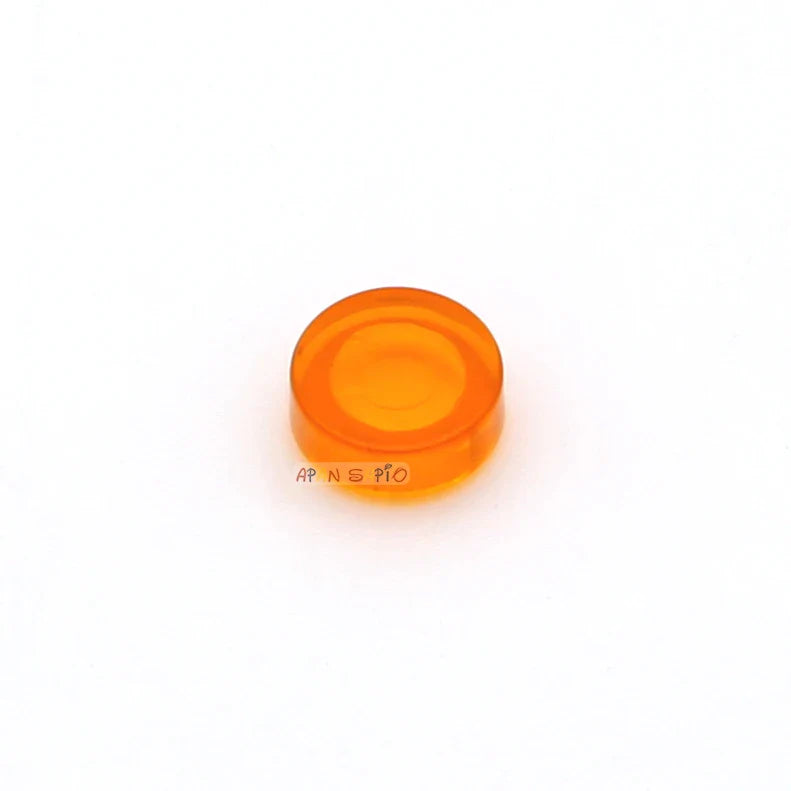 100pcs 1x1 Round Building Blocks Bricks | 33 Color DIY Educational Toy Set